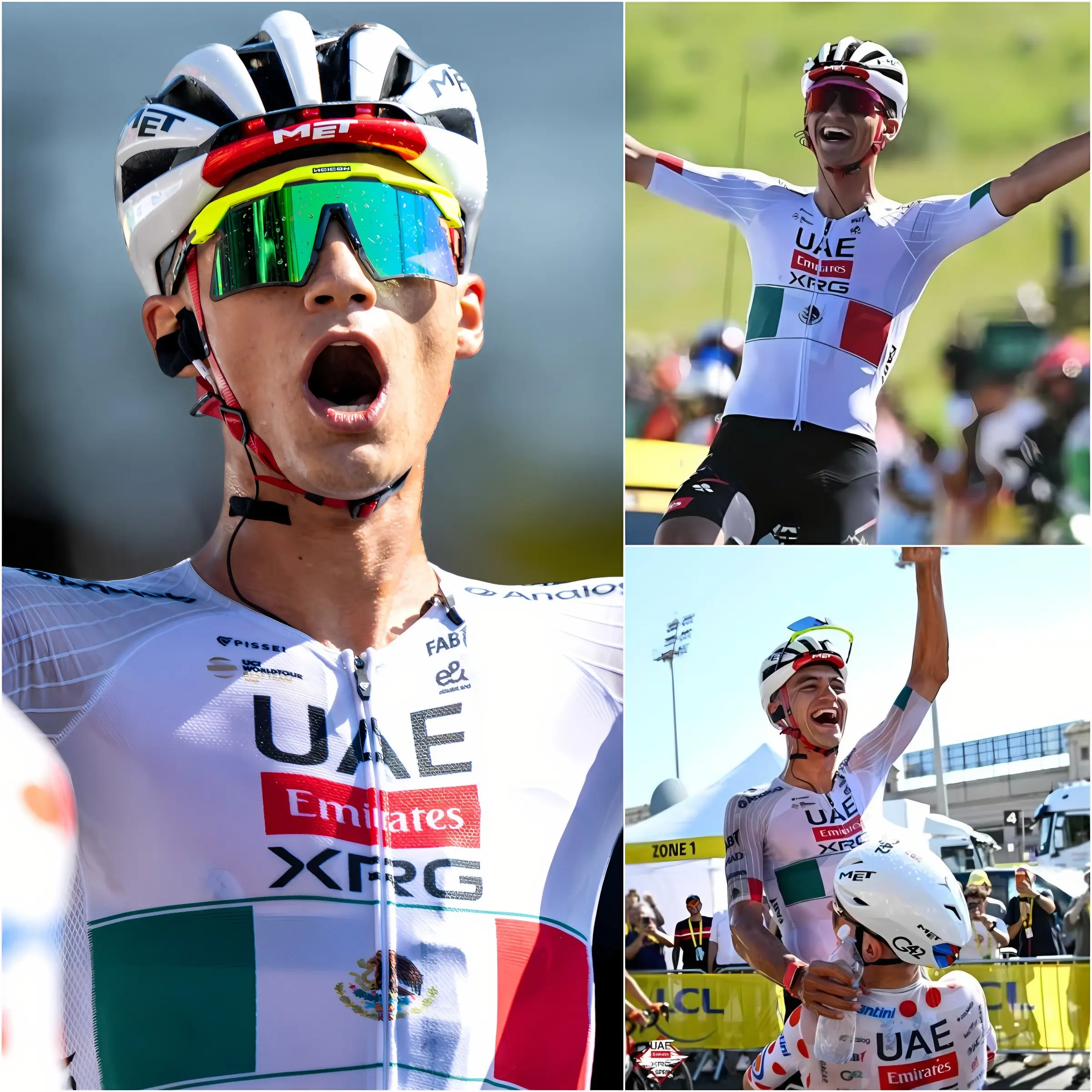 Cover Image for SURPRISE ! Isaac Del Toro a fait une annonce très spéciale le plus beau jour de sa vie, après avoir remporté une étape historique du Tour de France 2026.