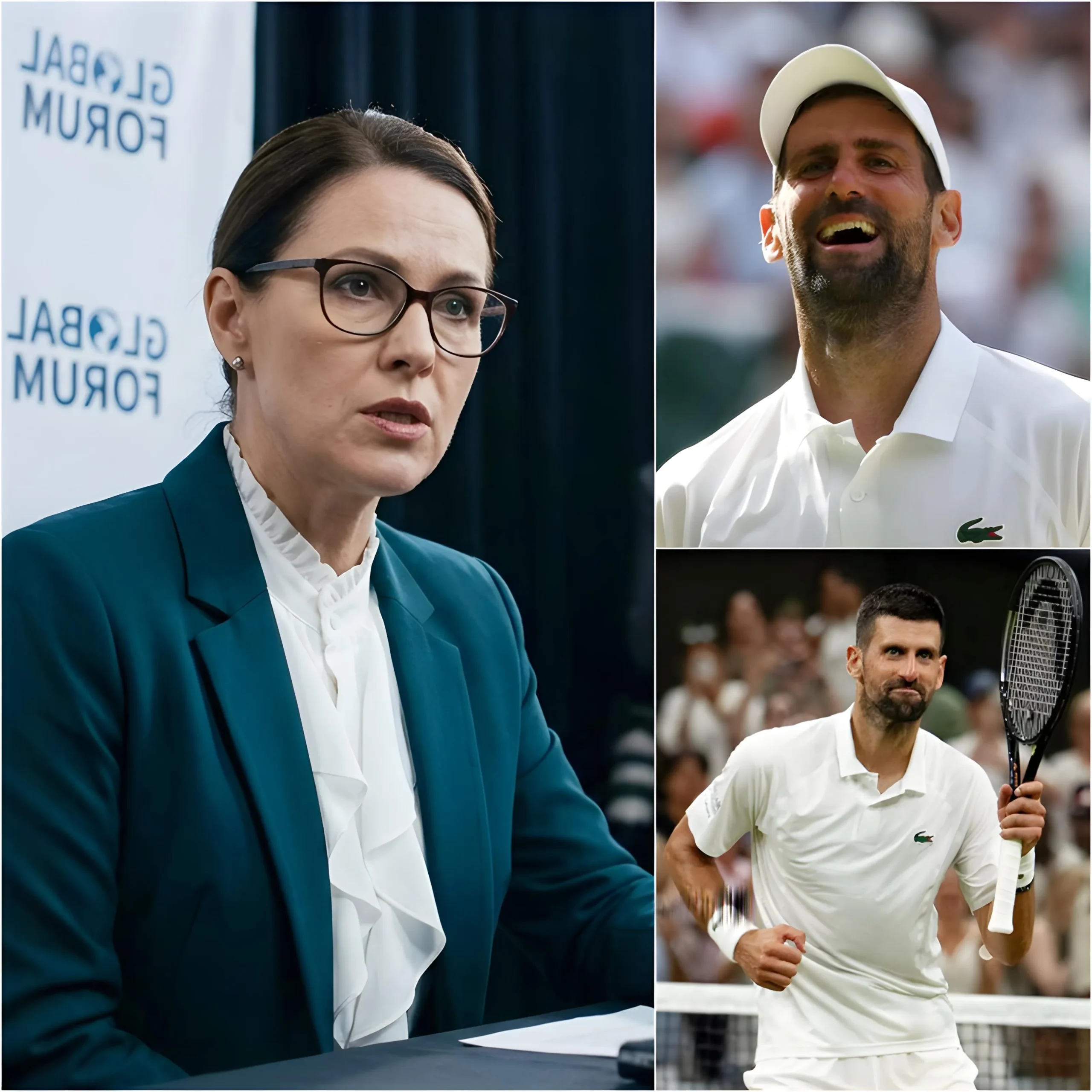 Cover Image for 🚨 NOTICIA IMPACTANTE: Apenas unas horas después de que Novak Djokovic ganara un partido de cuartos de final memorable contra Félix Auger-Aliassime —que duró cinco horas y 15 minutos—, la