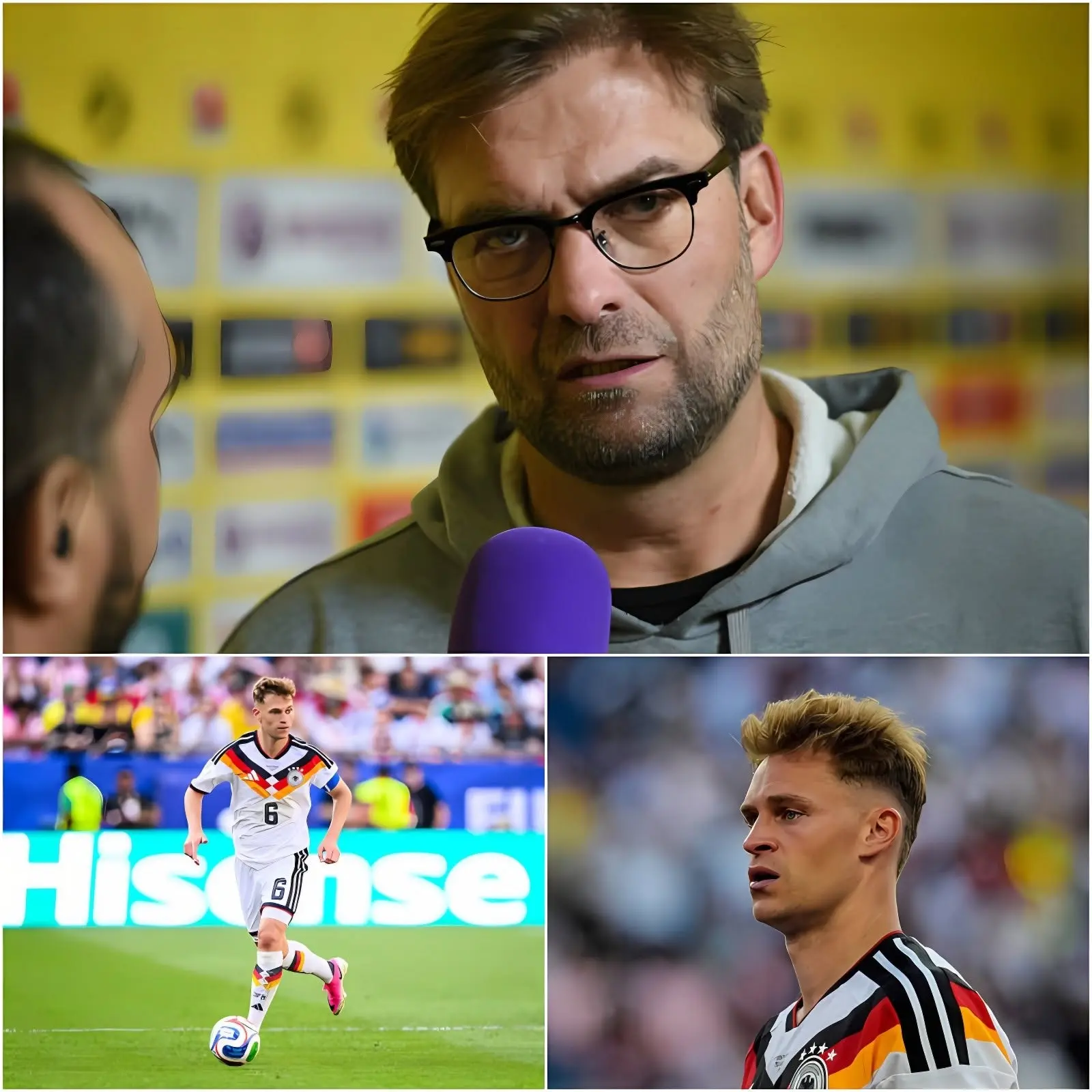 Cover Image for 🚨 „WER JOSHUA KIMMICH UNTERSCHÄTZT, HAT DEN FUSSBALL NIE VERSTANDEN.“Unmittelbar nach seiner Ernennung zum neuen Bundestrainer Deutschlands hat Jürgen Klopp Joshua Kimmich erstmals öffentlich in Schutz genommen und die Weltmeisterschaft 2026 scharf kritisiert.