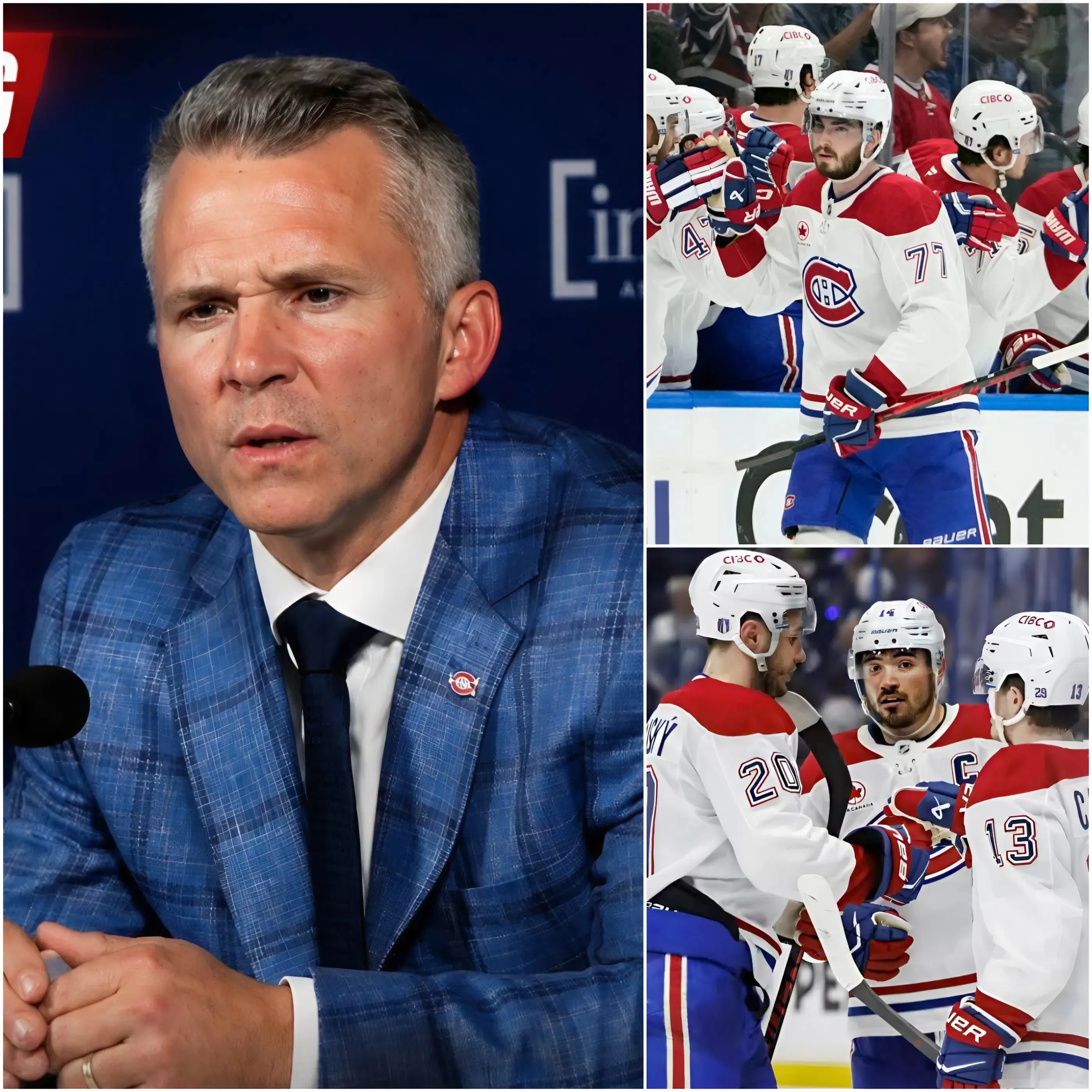 Cover Image for 🚨 « C’EN EST ASSEZ ! » — Les partisans des Canadiens de Montréal sont furieux et réclament désormais que l’entraîneur-chef Martin St. Louis se sépare immédiatement de ce joueur après une saison désastreuse et extrêmement décevante, estimant qu’il ne mérite plus de faire partie de l’effectif de l’équipe.