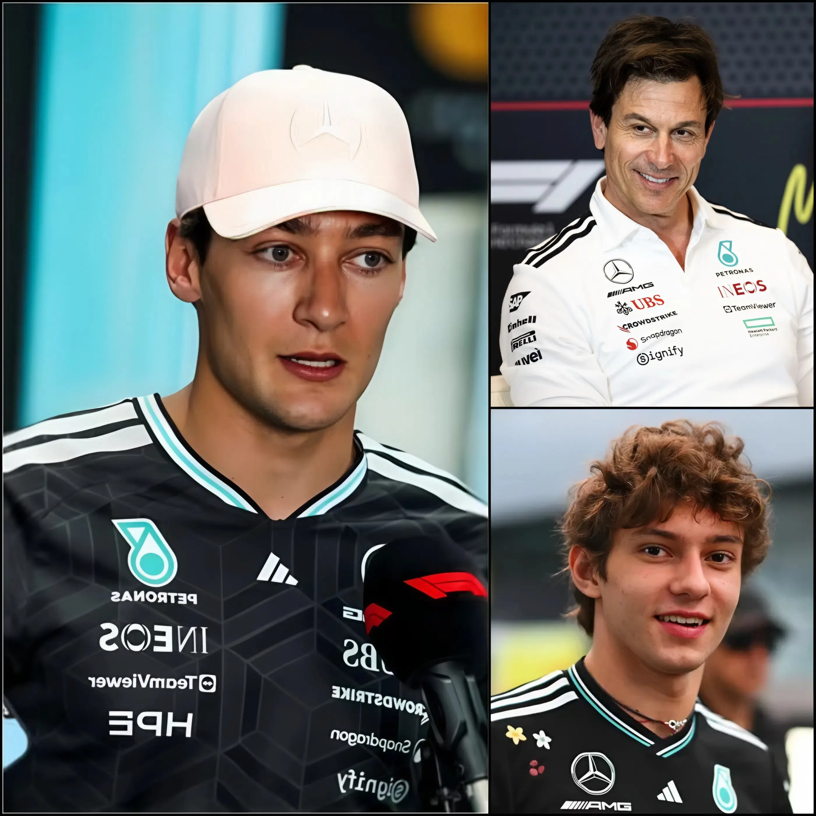 Cover Image for 🚨 “TUTTI FESTEGGIANO LA VITTORIA DI KIMI ANTONELLI, MA IO NO!” George Russell