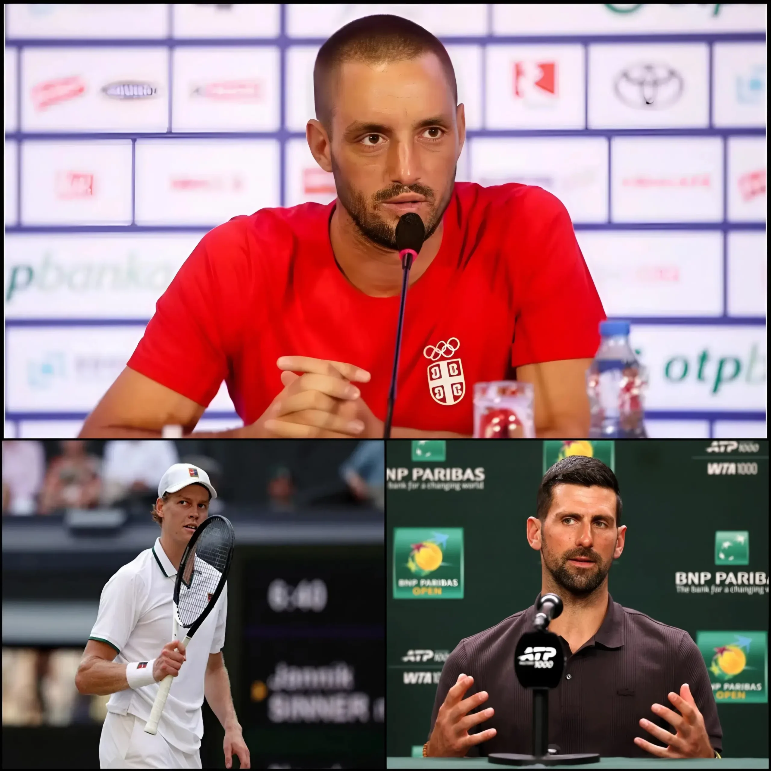 Cover Image for 💔HEARTBREAKING: Coach Viktor Troicki revealed Novak Djokovic’s current condition right after the Wimbledon semi-final against Jannik Sinner, and Djokovic himself confirmed it…