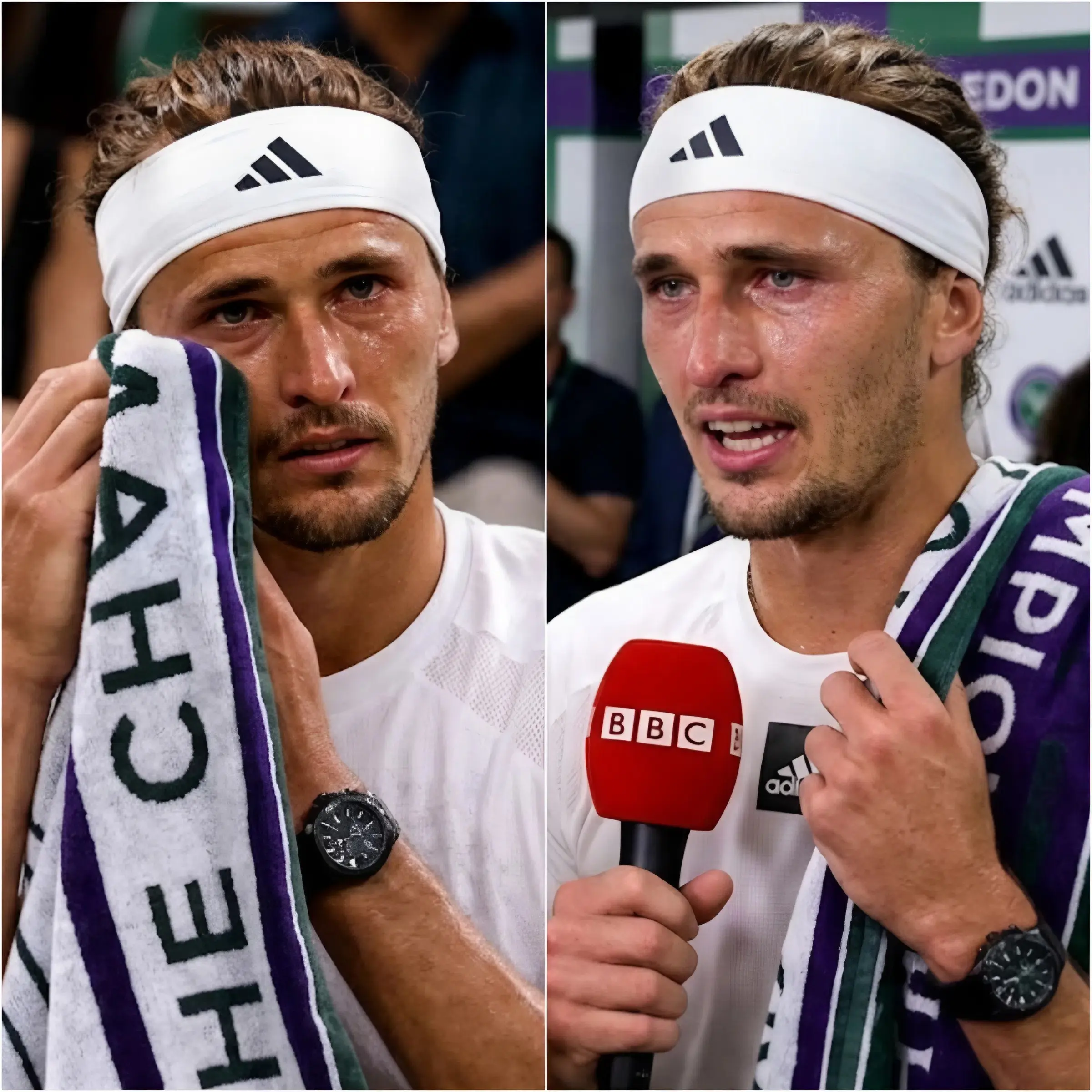 Cover Image for SAD NEWS: Just before his Wimbledon final match against Jannik Sinner, Alexander Zverev made an important announcement that worried his fans.