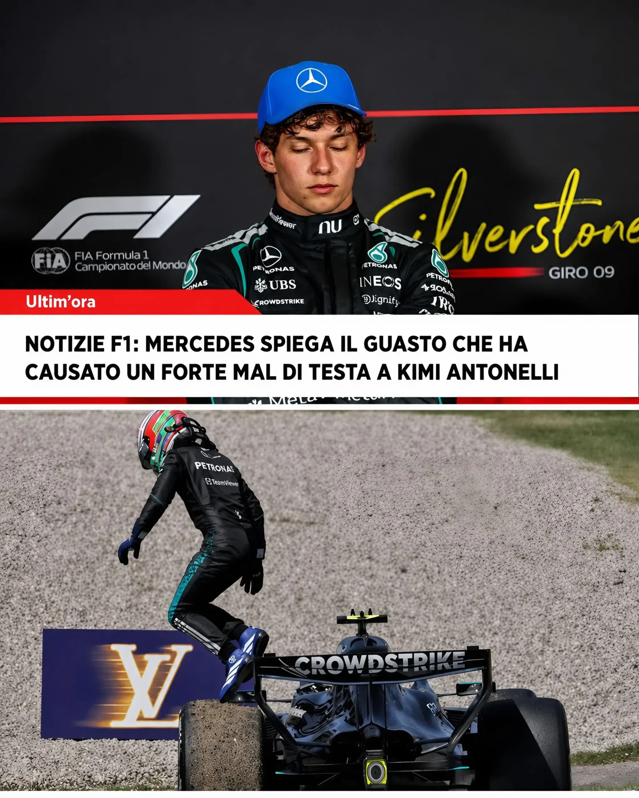 Cover Image for Il Campionato Britannico ha appena regalato a Kimi Antonelli una delle prestazioni più disastrose della stagione!