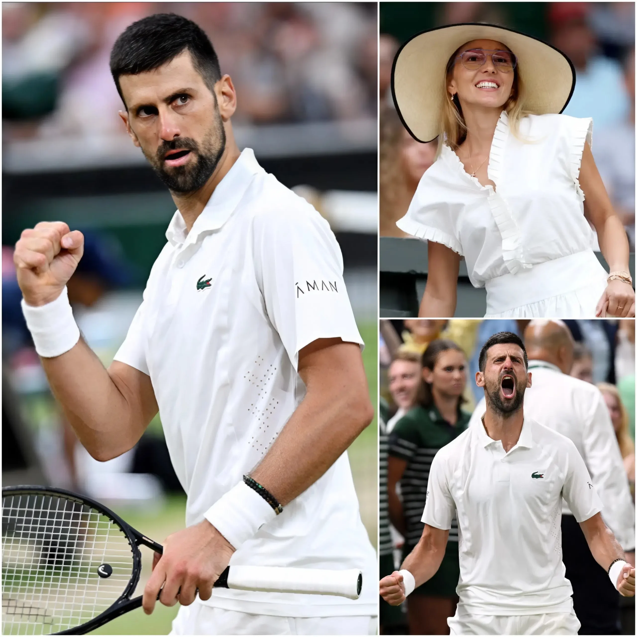 Cover Image for 💖 « MERCI DE NE JAMAIS AVOIR ABANDONNÉ ! MERCI D’AVOIR COMBATTU JUSQU’AU DERNIER INSTANT… » — Le monde entier est resté sans voix en voyant Novak Djokovic s’incliner avec regret en demi-finale de Wimbledon, au terme d’un match disputé avec un immense courage, sans parvenir à renverser son adversaire.