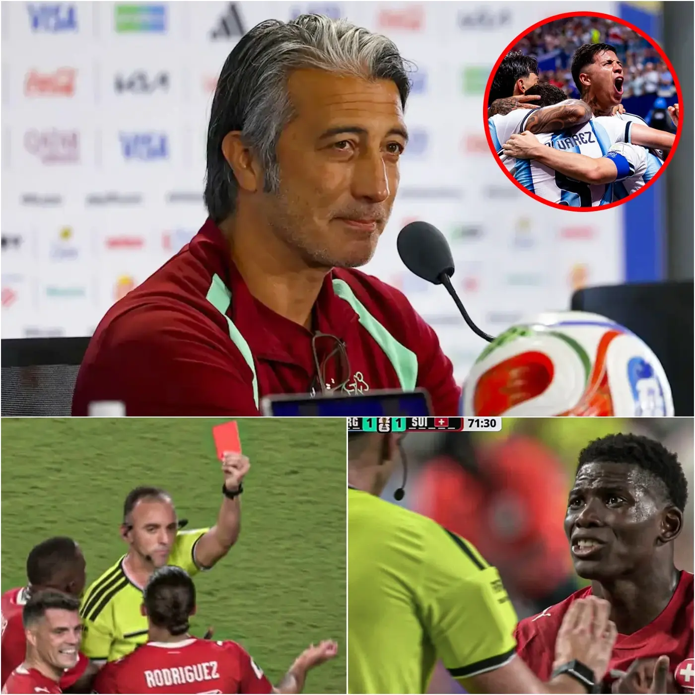 Cover Image for 🚨 ÚLTIMA HORA: La FIFA se vio obligada a convocar una reunión extraordinaria fuera de horario tras la derrota de Suiza por 1-3 ante Argentina.