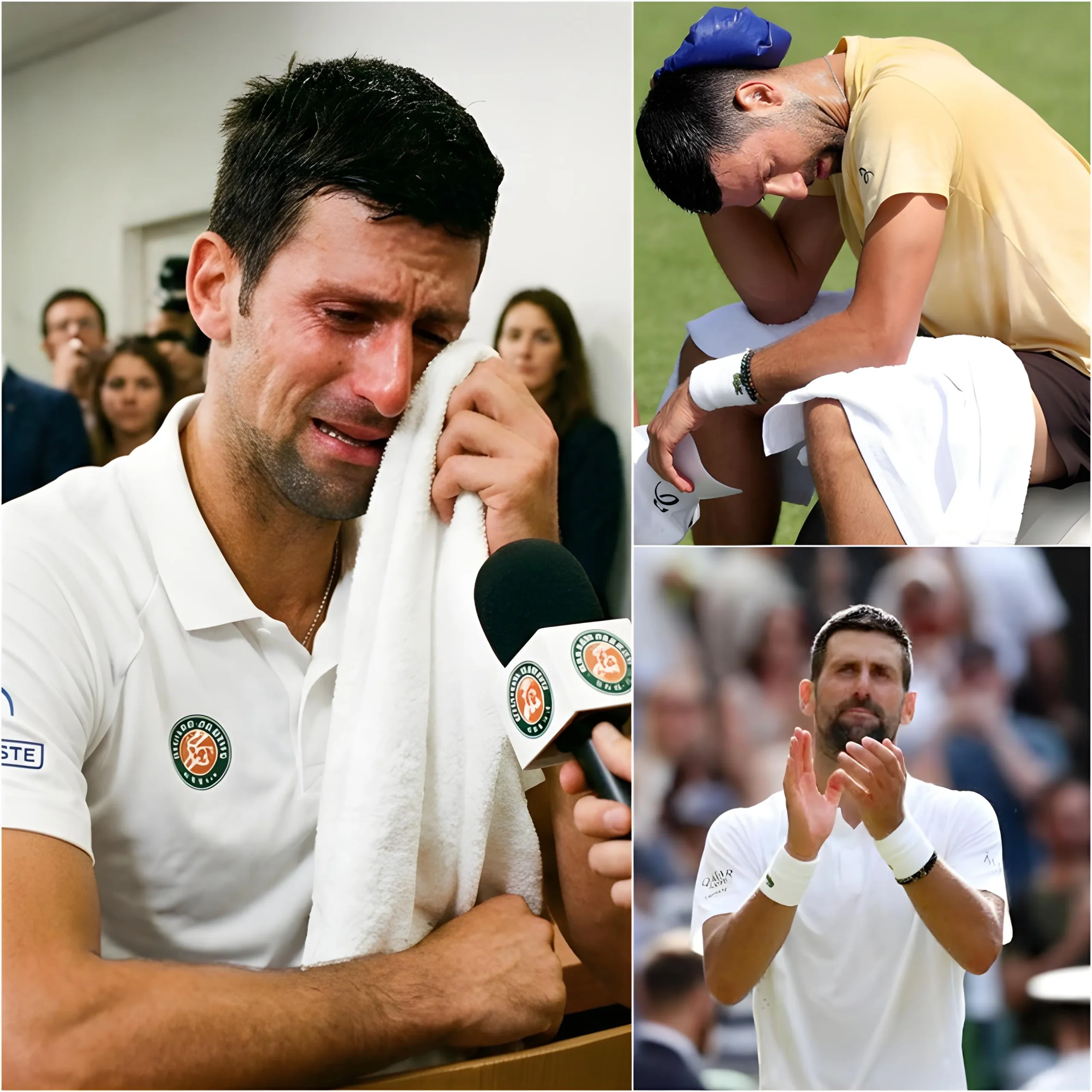 Cover Image for ÚLTIMAS NOTICIAS: Hace apenas unos minutos, la leyenda del tenis Novak Djokovic conmovió profundamente a sus seguidores en todo el mundo. Con un emotivo mensaje a la comunidad tenística y a