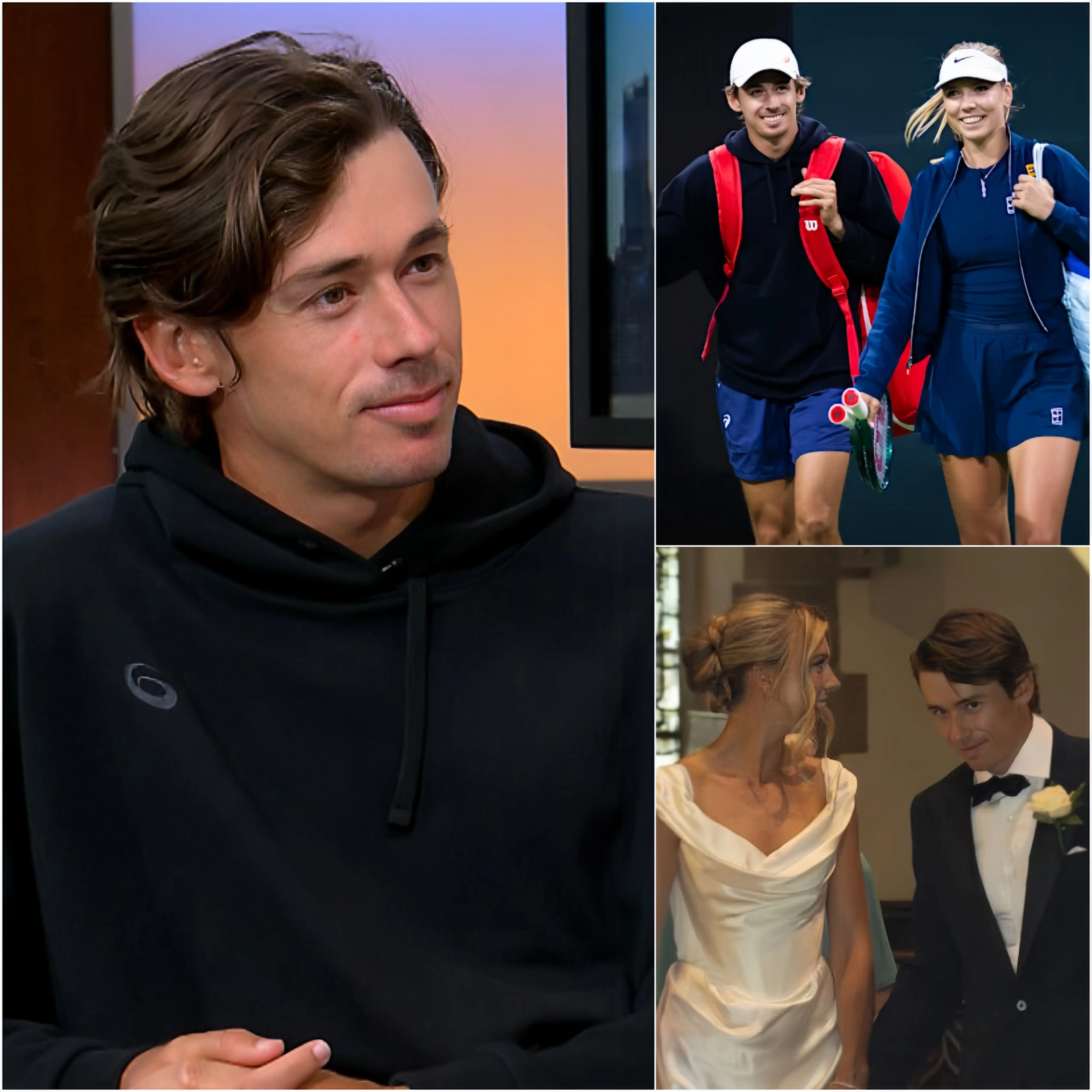 Cover Image for 💥 SHOCKING NEWS: Everything exploded when Alex de Minaur, Katie Boulter’s husband, unexpectedly spoke out during their private wedding. He didn’t deny the immense pressure
