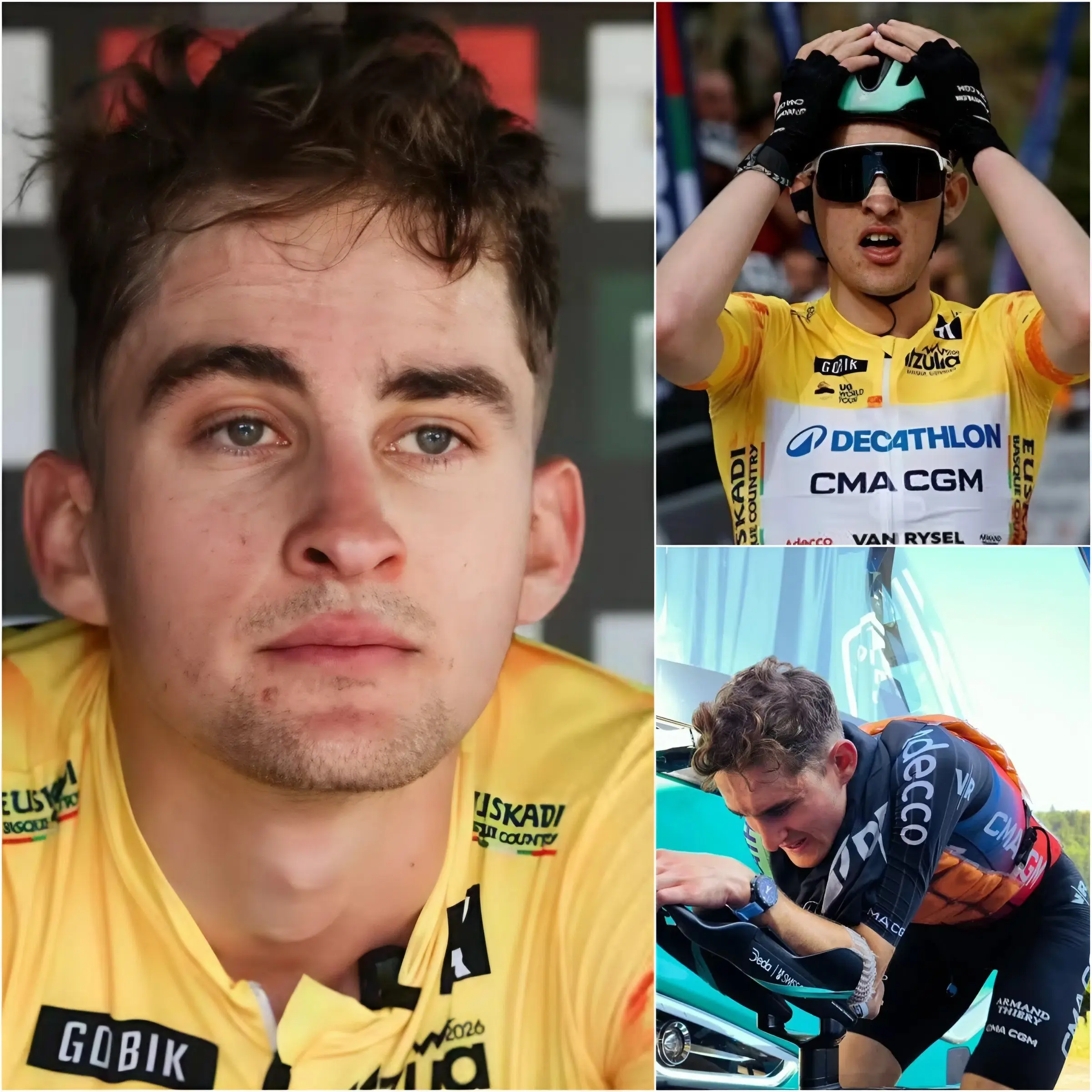 Cover Image for J’ai failli tout perdre… », a déclaré Paul Seixas après la 10e étape, celle qui lui a permis de terminer parmi les trois premiers du Tour de France 2026.